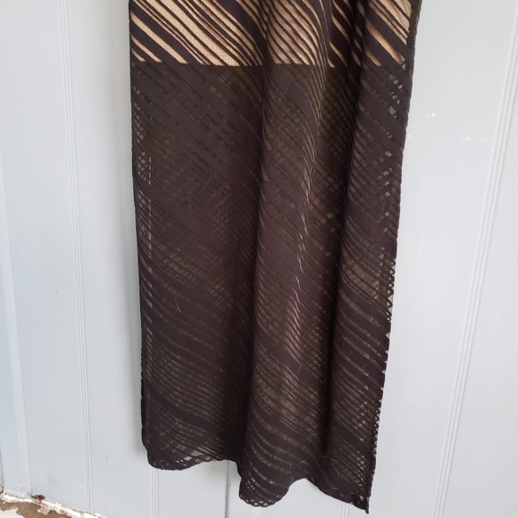 Apt 9 Maxi Dress w/ Sheer bottom - Picture 5 of 8